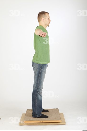 Whole Body Man T poses Formal Average Studio photo references