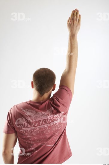 Arm Man Animation references White Casual T shirt Athletic