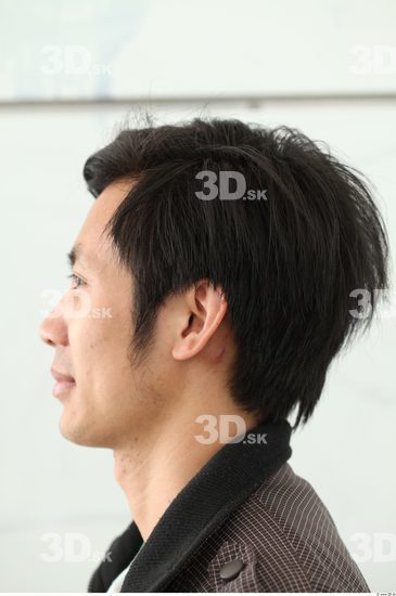 Head Man Asian Casual Slim Street photo references