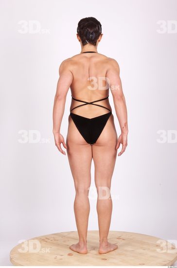 Whole Body Woman Animation references Underwear Muscular Studio photo references