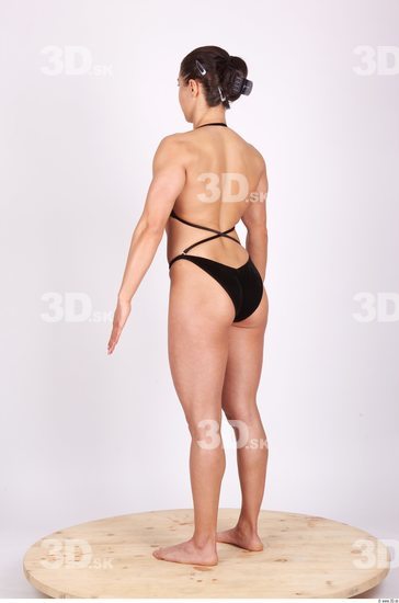 Whole Body Woman Animation references Underwear Muscular Studio photo references