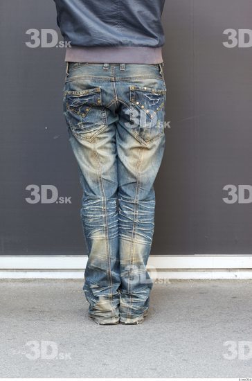 Leg Man Casual Jeans Average Street photo references