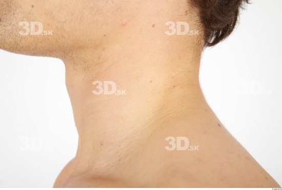 Neck Whole Body Man Nude Athletic Studio photo references