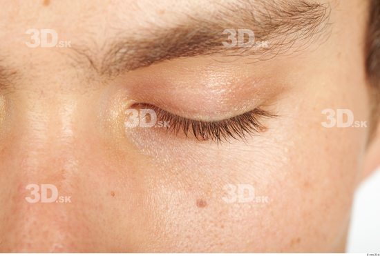 Eye Whole Body Man Nude Athletic Studio photo references