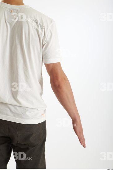 Arm Man Animation references White Casual T shirt Athletic