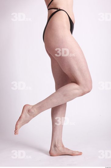 Leg Woman Animation references White Sports Swimsuit Muscular