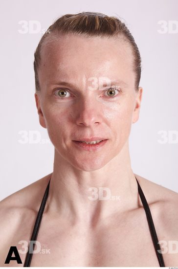 Face Phonemes Woman White Muscular