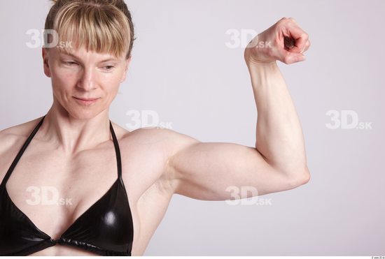 Arm Woman Sports Swimsuit Studio photo references