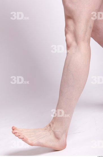 Calf Woman Nude Studio photo references