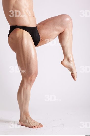 Leg Man Animation references White Sports Swimsuit Muscular