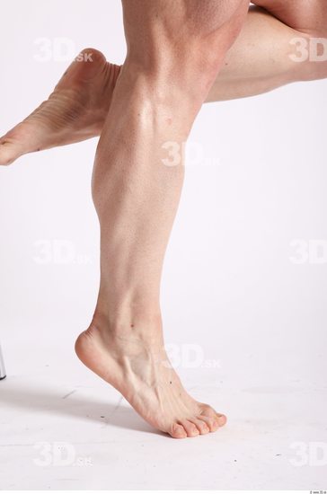 Calf Man Animation references White Nude Muscular