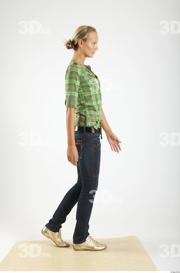 Whole Body Woman Animation references White Casual Slim