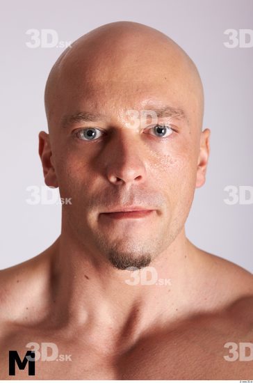 Face Phonemes Man White Muscular Bald