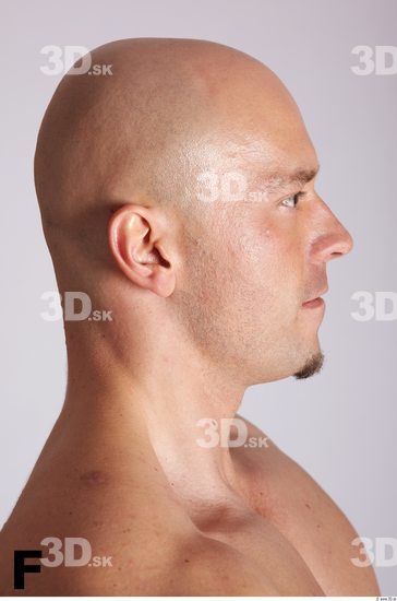 Face Phonemes Man White Muscular Bald