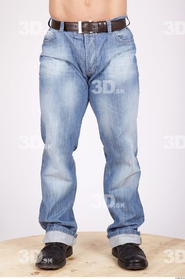 Leg Whole Body Man Casual Jeans Muscular Studio photo references