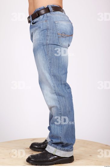 Leg Whole Body Man Casual Jeans Muscular Studio photo references