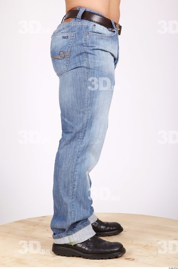 Leg Whole Body Man Casual Jeans Muscular Studio photo references