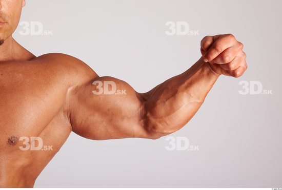 Arm Man Animation references White Nude Muscular