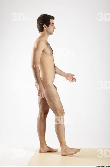 Whole Body Man Animation references White Hairy Nude Athletic