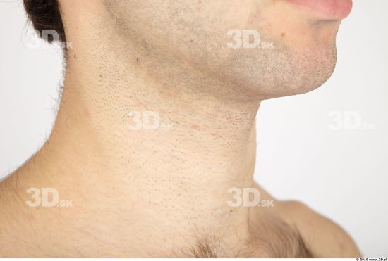 Neck Whole Body Man Animation references Nude Casual Athletic Studio photo references