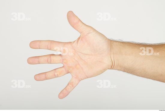 Hand Whole Body Man Casual Chubby Bald Studio photo references