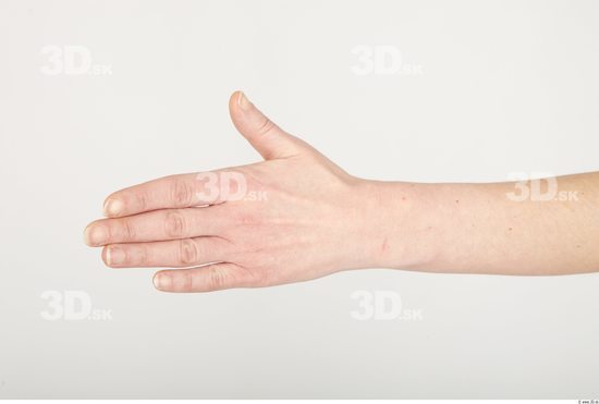 Hand Whole Body Woman Slim Studio photo references