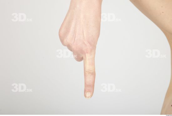 Fingers Whole Body Woman Slim Studio photo references