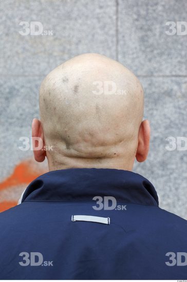 Head Man White Athletic Bald