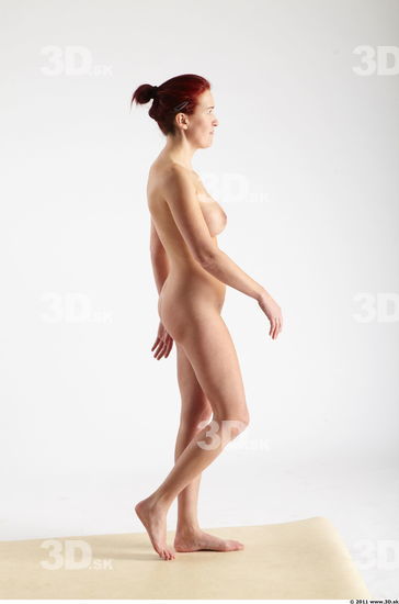 Whole Body Woman Animation references White Nude Average