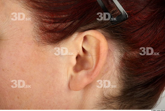 Ear Whole Body Woman Animation references Casual Average Studio photo references