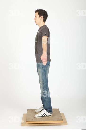 Whole Body Man Animation references Casual Slim Studio photo references