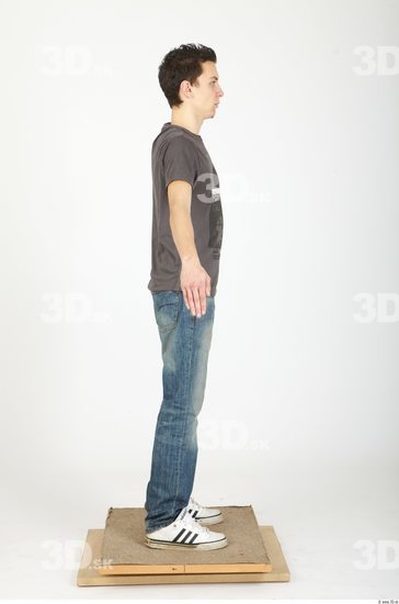 Whole Body Man Animation references Casual Slim Studio photo references