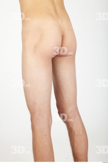 Thigh Whole Body Man Animation references Nude Casual Slim Studio photo references