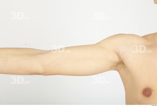 Arm Whole Body Man Animation references Nude Casual Slim Studio photo references