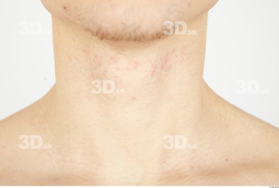 Neck Whole Body Man Animation references Nude Casual Slim Studio photo references