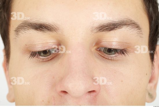 Eye Whole Body Man Animation references Casual Slim Studio photo references