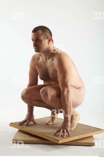 Whole Body Man Other White Nude Overweight