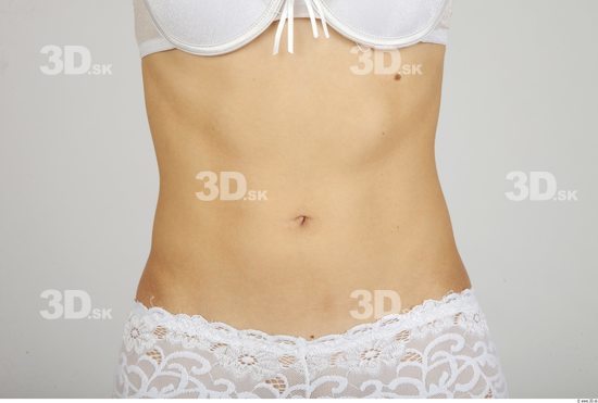 Belly Whole Body Woman Underwear Slim Studio photo references