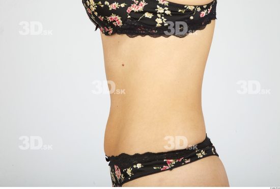 Belly Whole Body Woman Underwear Slim Studio photo references