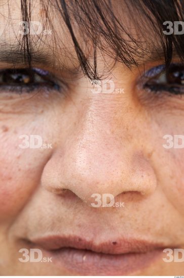 Nose Woman Overweight Street photo references