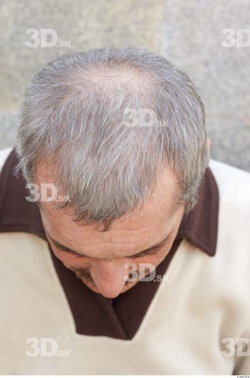 Head Hair Man Slim Overweight Street photo references