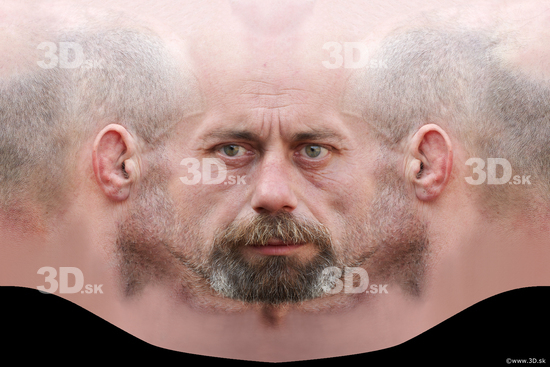 Head Man White Head textures Bald