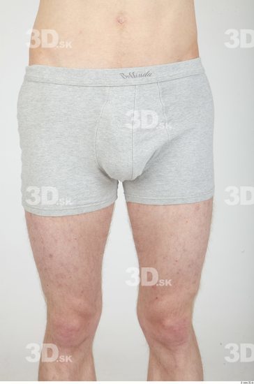 Thigh Whole Body Man Casual Underwear Pants Slim Studio photo references