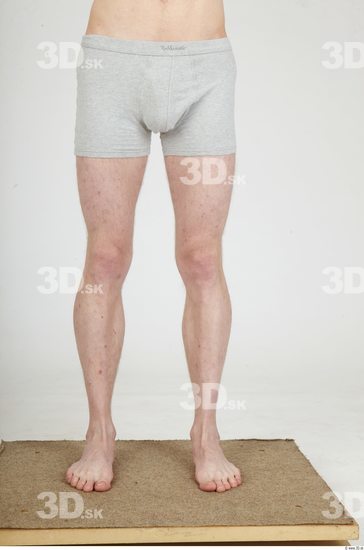 Leg Whole Body Man Casual Underwear Pants Slim Studio photo references