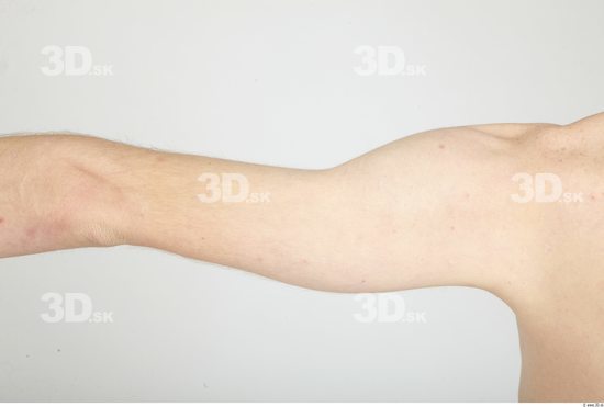 Arm Whole Body Man Nude Casual Slim Studio photo references