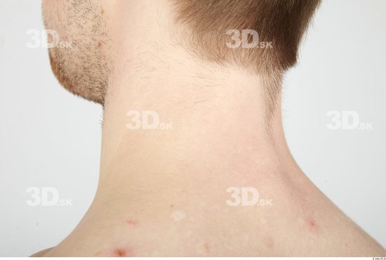 Neck Whole Body Man Nude Casual Slim Studio photo references