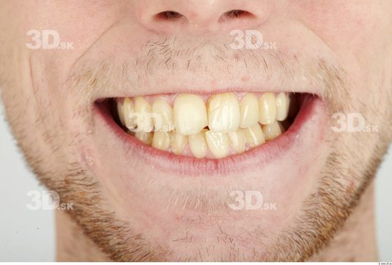 Whole Body Teeth Man Casual Slim Studio photo references