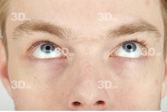 Eye Whole Body Man Casual Slim Studio photo references