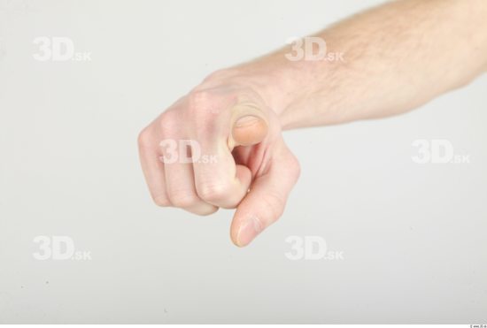 Fingers Whole Body Man Casual Slim Studio photo references