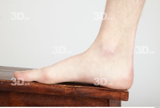 Foot Whole Body Man Nude Casual Slim Studio photo references